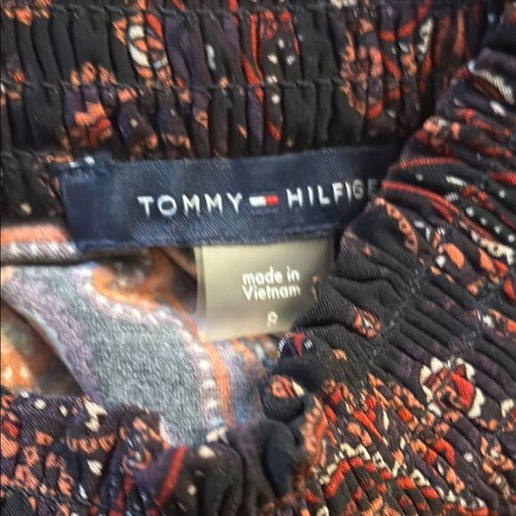 🌹Tommy Hilfiger Paisley Long Sleeve Dress - Picture 6 of 7